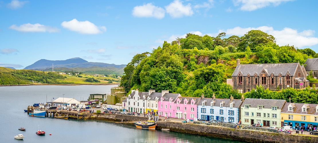 Portree, île de Skye, Royaume-Uni