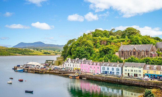 Portree, île de Skye, Royaume-Uni