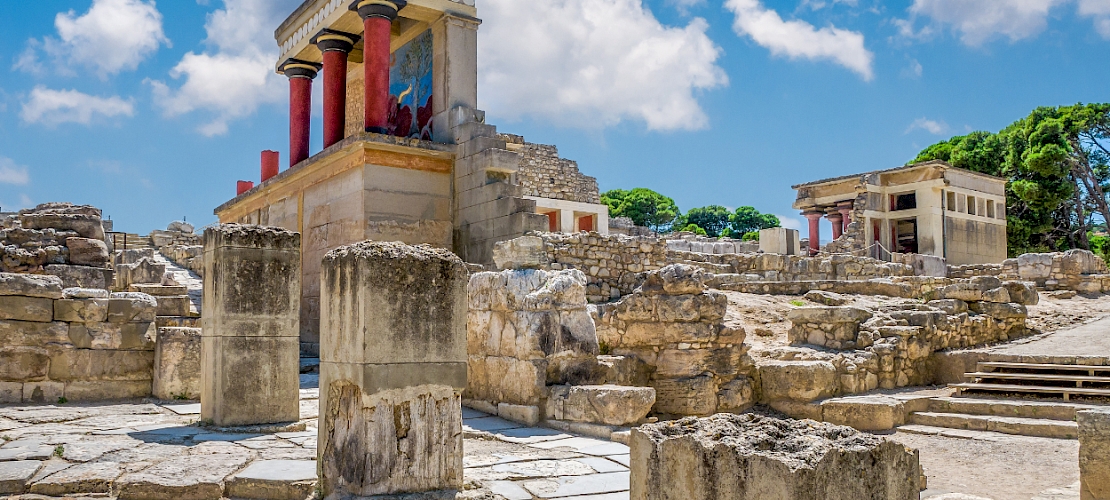 Palais de Knossos (Héraklion), Crète, Grèce