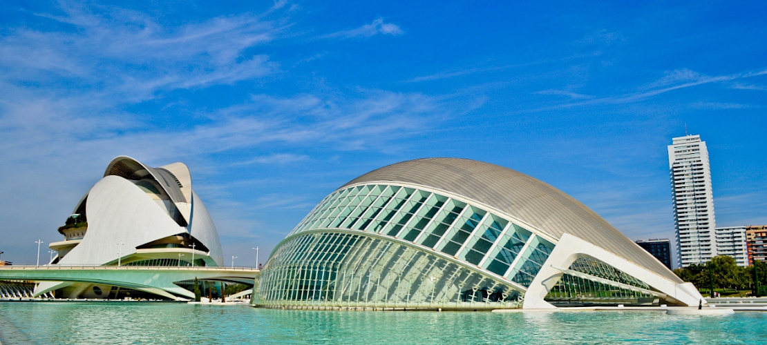 Cité des Arts et des Sciences, Valence, Espagne