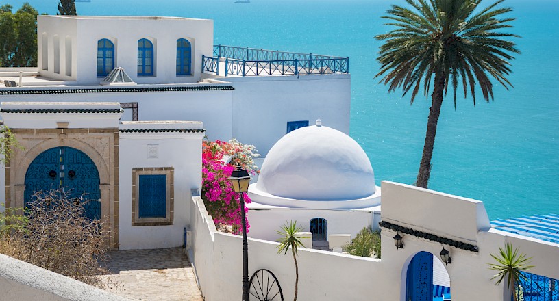 Sidi Bou Saïd, (La Goulette), Tunisie