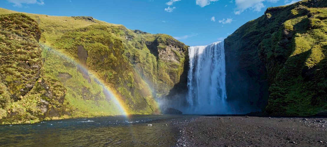 Cascade de Skógafoss (Reykjavik), Islande