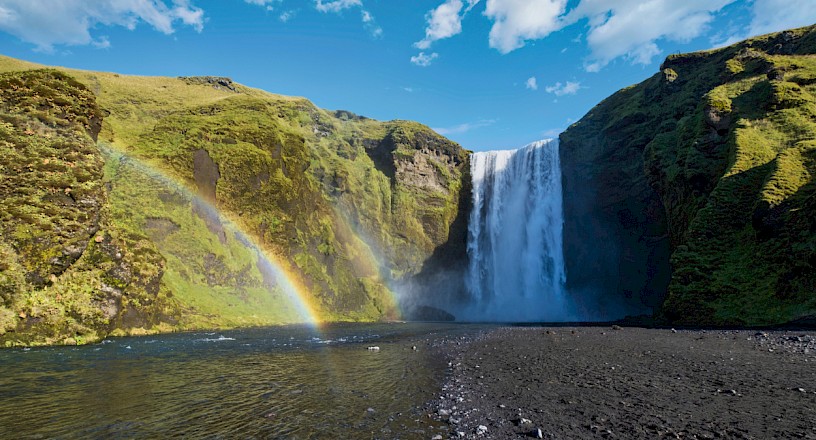 Cascade de Skógafoss (Reykjavik), Islande