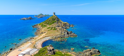 Tour de la Parata et îles Sanguinaires (Ajaccio), Corse, France