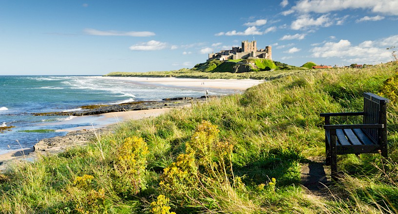 Château de Bamburgh (Newcastle), Royaume-Uni