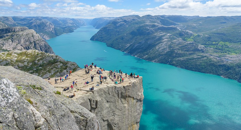 Pulpit Rock et le Lysefjord (Sandnes), Norvège